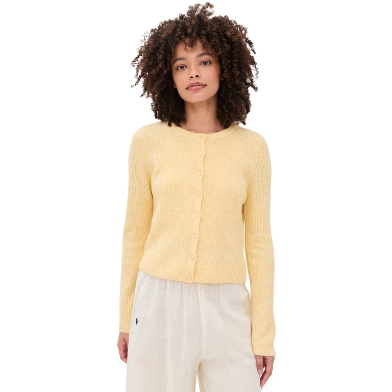 Z Supply Medina Rib Cardigan Custard M