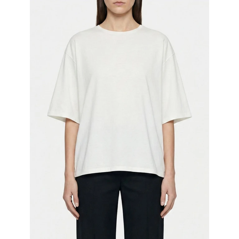 LOULOU DE SAISON T-Shirt Woman color White (OSISWHITE)