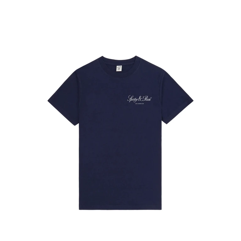 Sporty & Rich Logo-lettering T-shirt