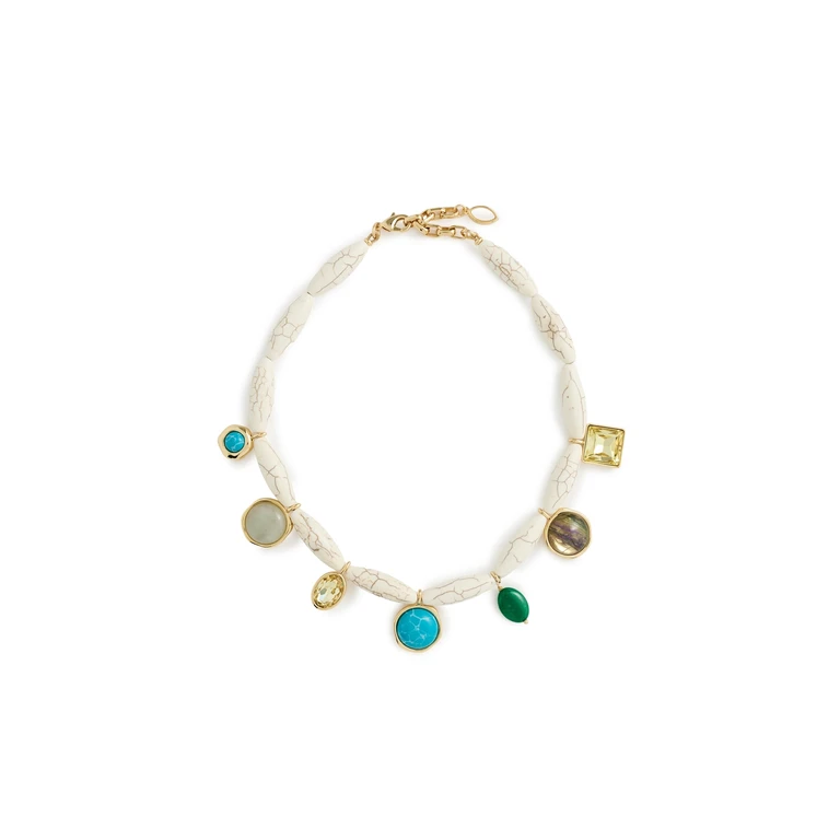 Mignonne Gavigan Adriana Necklace White Multi One Size