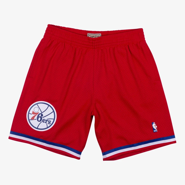 Men's NBA Swingman Shorts 76Ers 2002