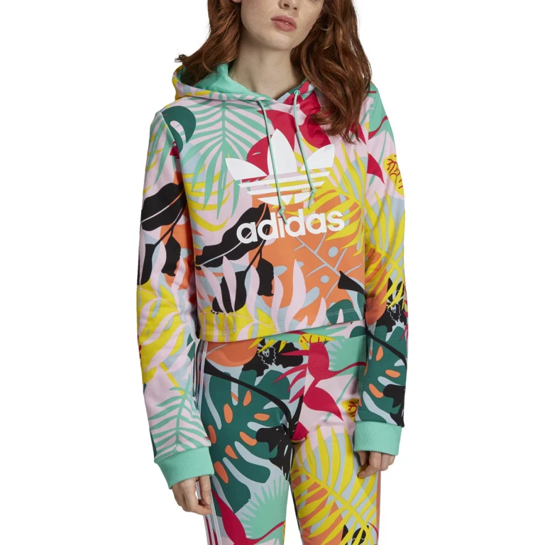 Women's Originals Tropicalage Cropped Hoodie Sweaters
