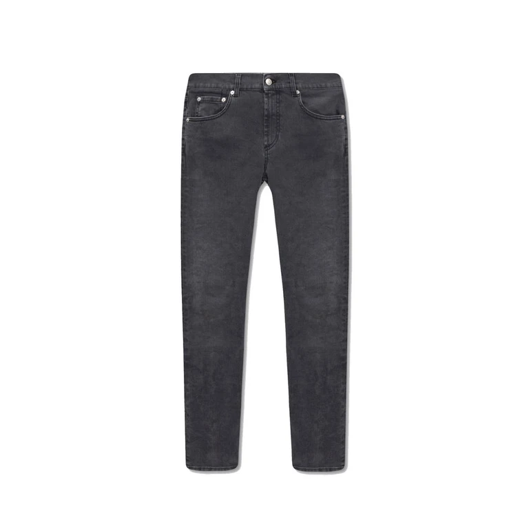 Alexander McQueen Black Cotton Skinny Jeans Clothing - Men