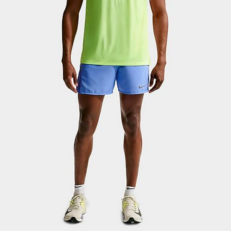 Nike Men's Miler Dri-FIT 5" Brief-Lined Running Shorts in Royal Pulse/Sapphire Size: XS