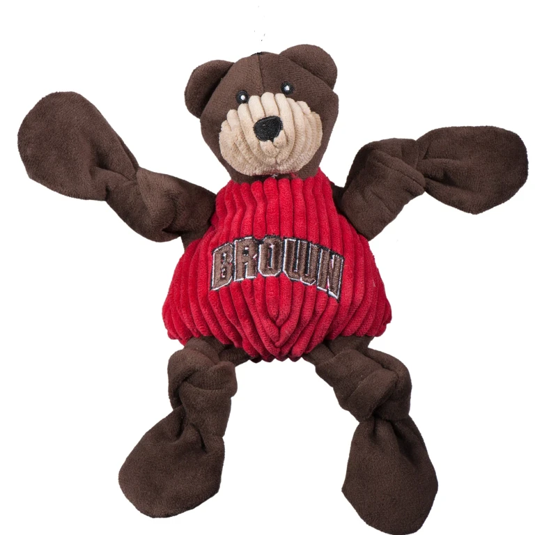 NCAA Brown University, Bruno the Bear Knottie Plush Dog Toy