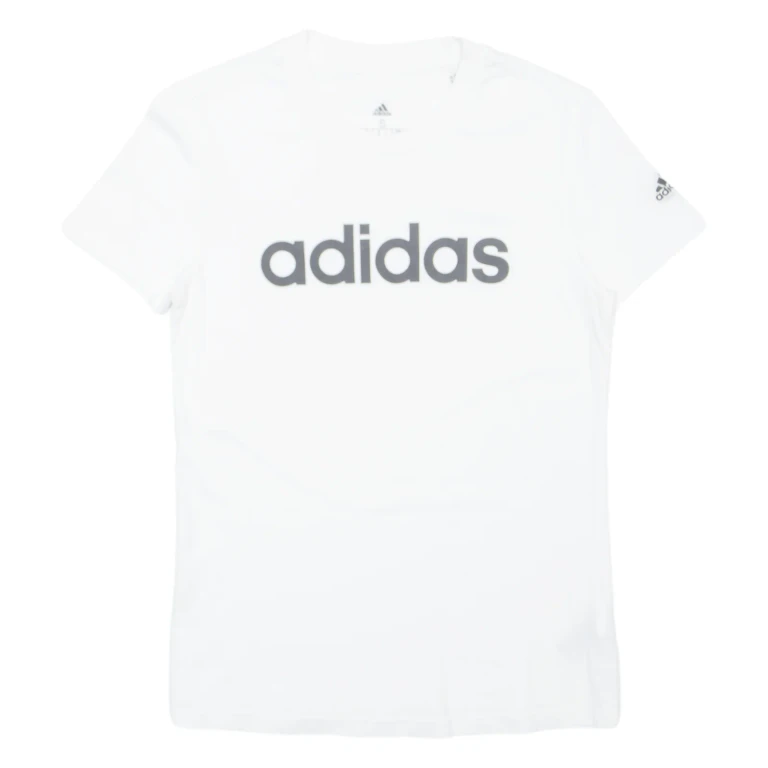 ADIDAS Womens T-Shirt White S