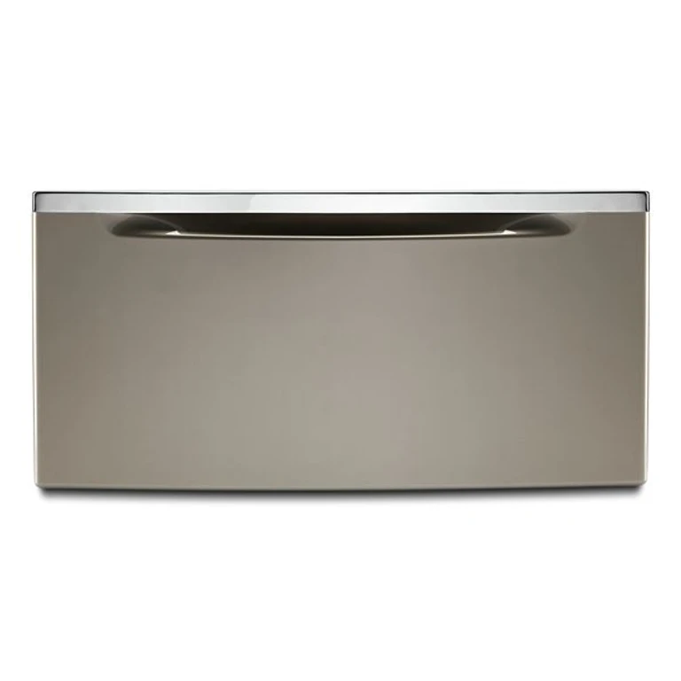 Pedestal for Front Load Washer and Dryer with Storage in Cashmere 11.3"