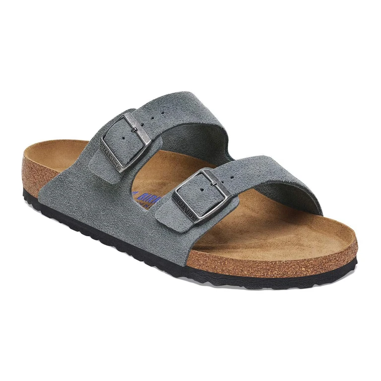 Unisex Arizona Suede Leather Basalt Gray
