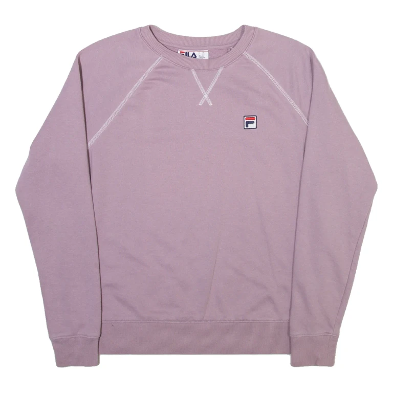 FILA Womens Sweatshirt Purple M