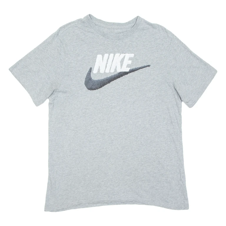 NIKE Mens T-Shirt Grey M
