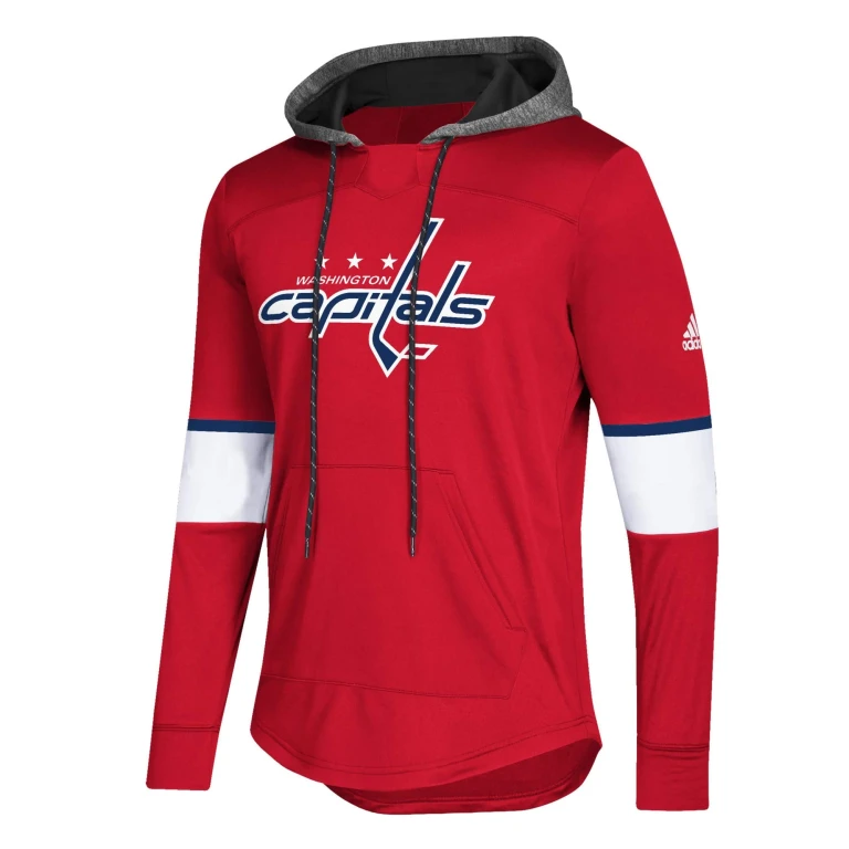 Men's NHL Washington Capitals Platinum Jersey Hoodie