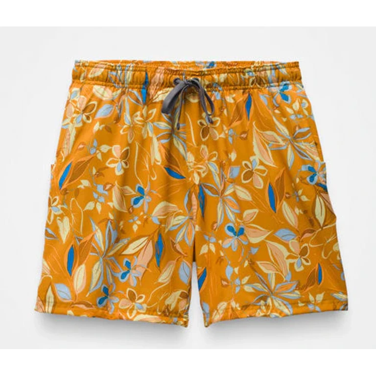 Men's Plunge Built In Mesh Brief Upf 50+ Quick Dry Shorts Floral Shorts