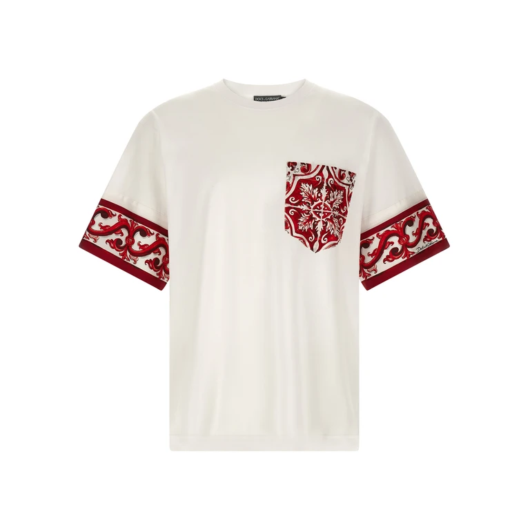 Multicolor Cotton T-Shirt - Men