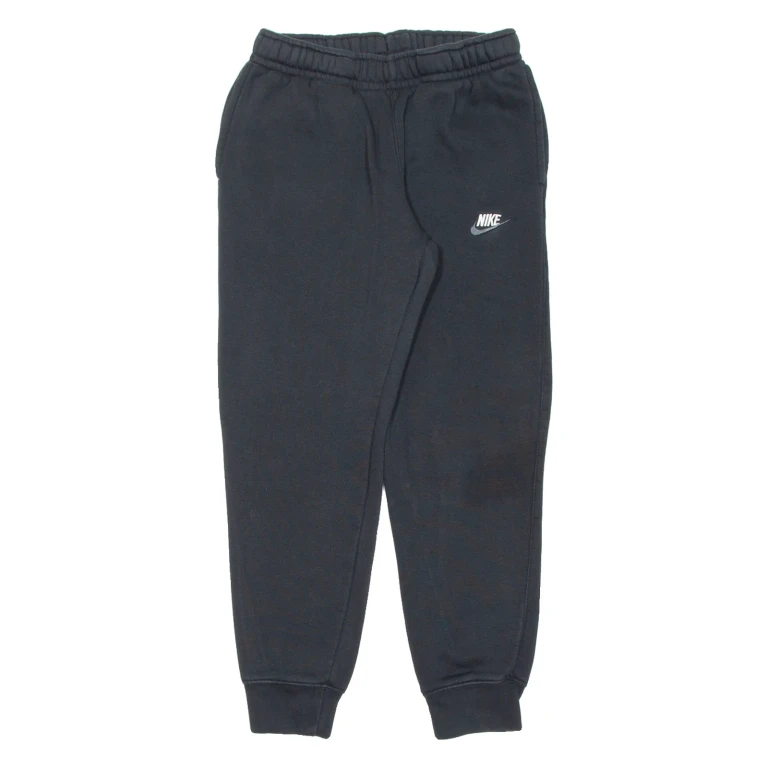 NIKE Mens Joggers Black Tapered XS W24 L26