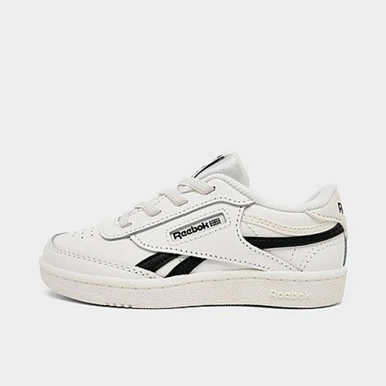 Kids Toddler Classic Club C Revenge Casual Shoes in Chalk/Black/New Grey Size: 4.0