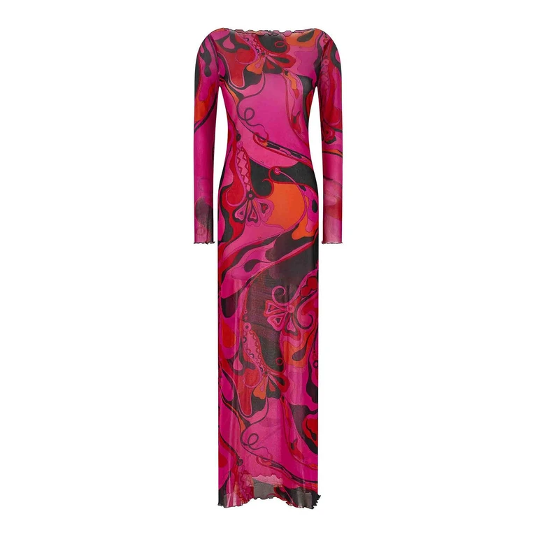 Emilio Pucci Maxi Robe - Multicolore (6HJI356H739026)