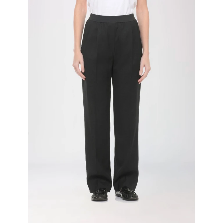 LOULOU DE SAISON Pants Woman color Black (TAKAROALDSBLACK)