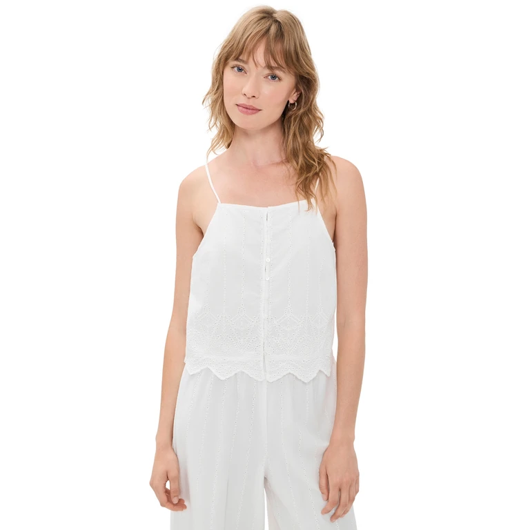 Z Supply Sea Esta Top White S