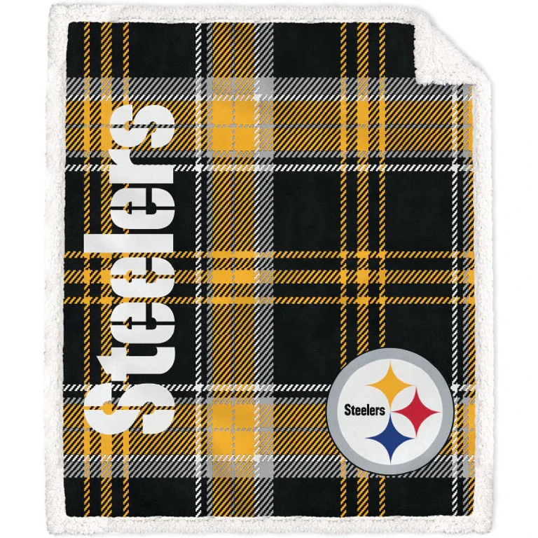 NFL Team Classic Plaid Throw 50x60