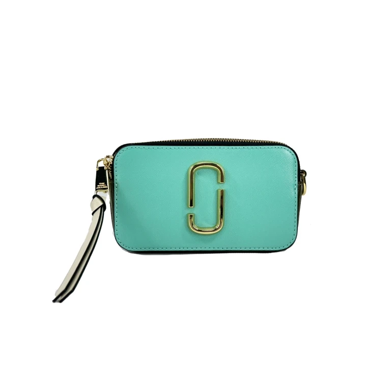Marc Jacobs The Snapshot Crossbody Bag Gold Leather - Women (MA84895398NY)