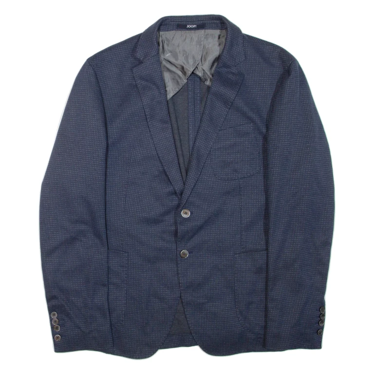 JOOP Mens Blazer Jacket Blue Wool L