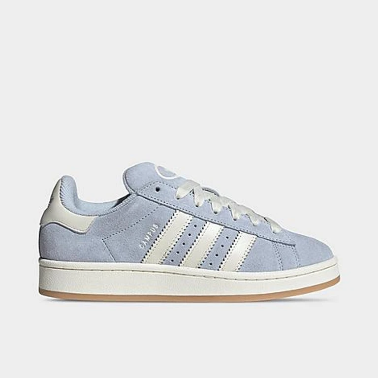 adidas Women's Originals Campus 00s Casual Shoes in Crystal Sky/Off White/Gum Size: 5.0