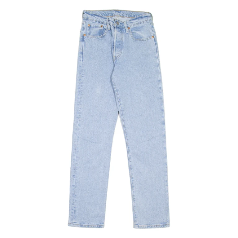 LEVI'S 501 Jeans Womens Blue Regular Straight W24 L29
