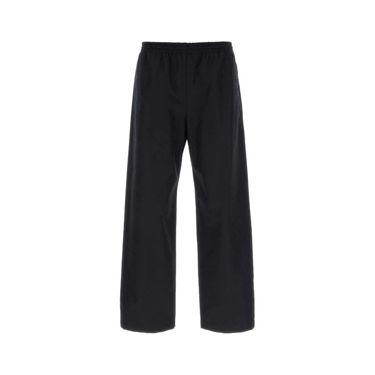 Dark Blue Gg Cotton Pant Bluultramarine Exterior: Pantaloni - Men