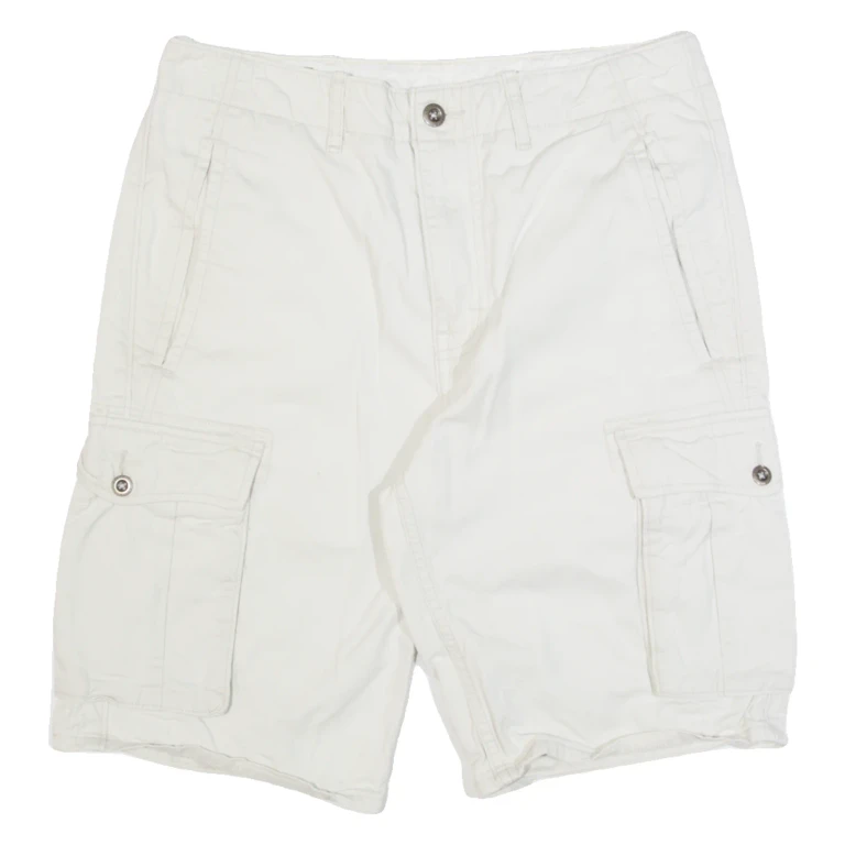 LEVI'S Mens Cargo Shorts Cream M W30