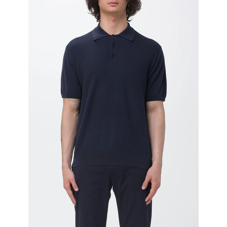 Polo Shirt Men color Blue (C0127MK02466300)