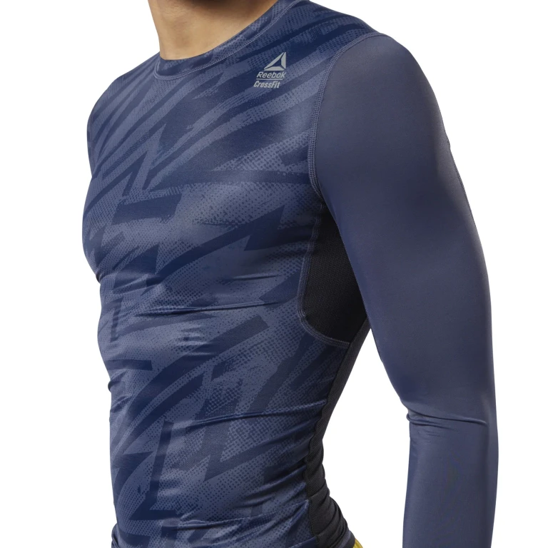 Men's Crossfit Long Sleeve Compression Tee