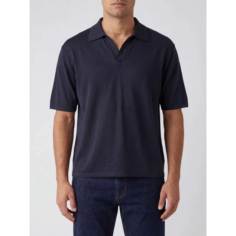 Polo Shirt Men color Navy (261MYA11024NAVY)