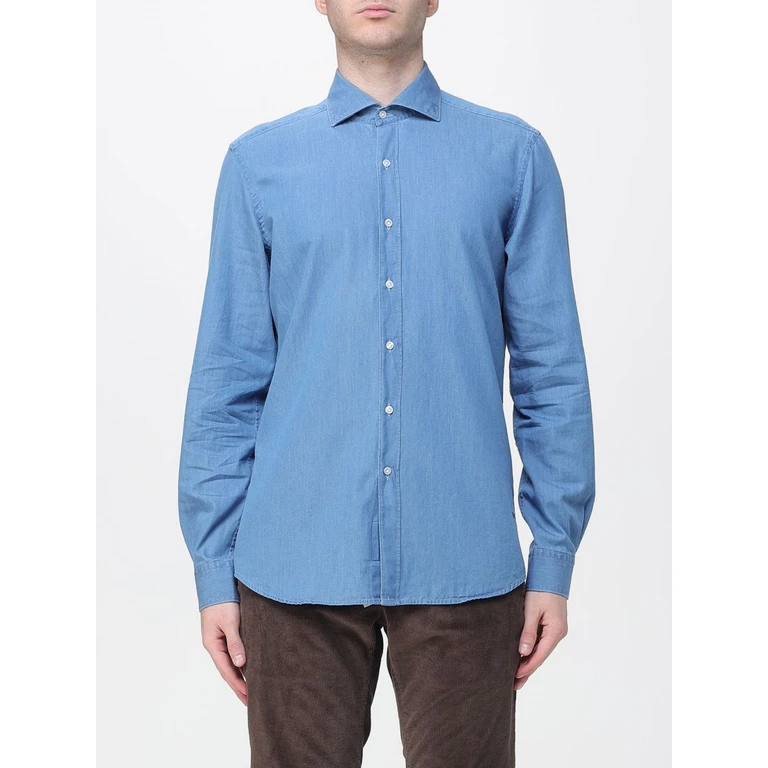 Shirt Men color Blue (NCMA151115LMJPU200)