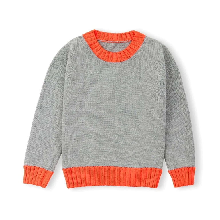 Colorblock Crewneck Sweater - 10-11