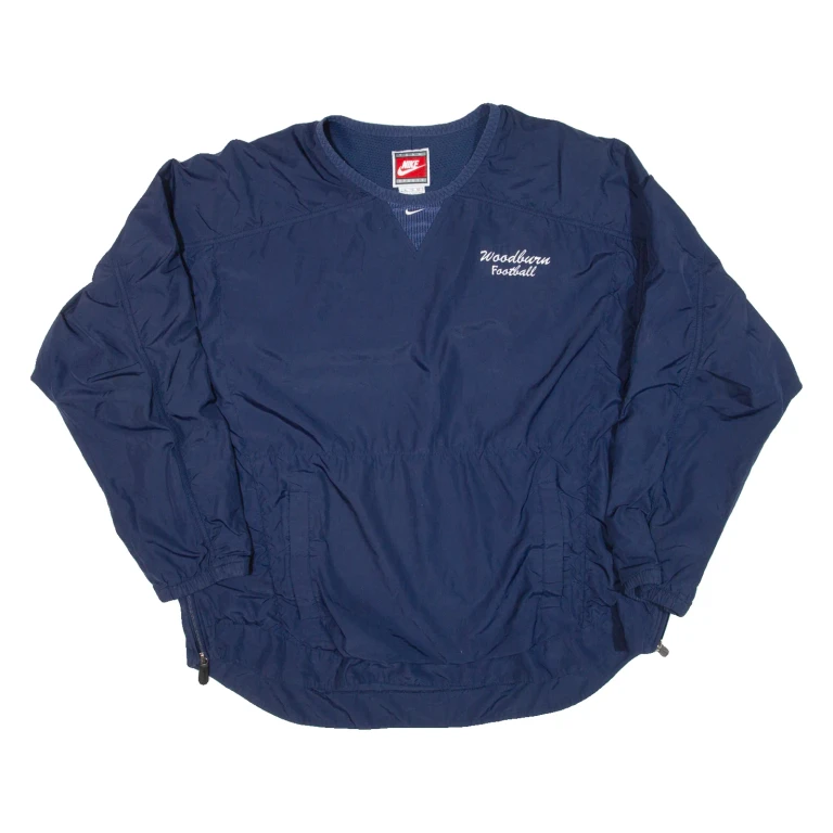 NIKE Mens Sweatshirt Blue XL