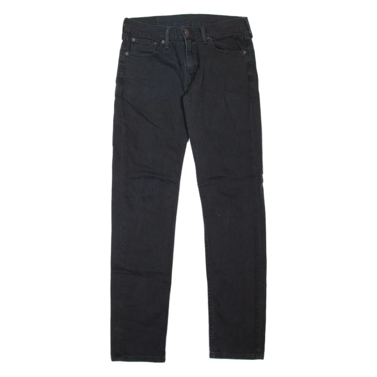 LEVI'S 511 Jeans Mens Black Slim Straight W30 L32
