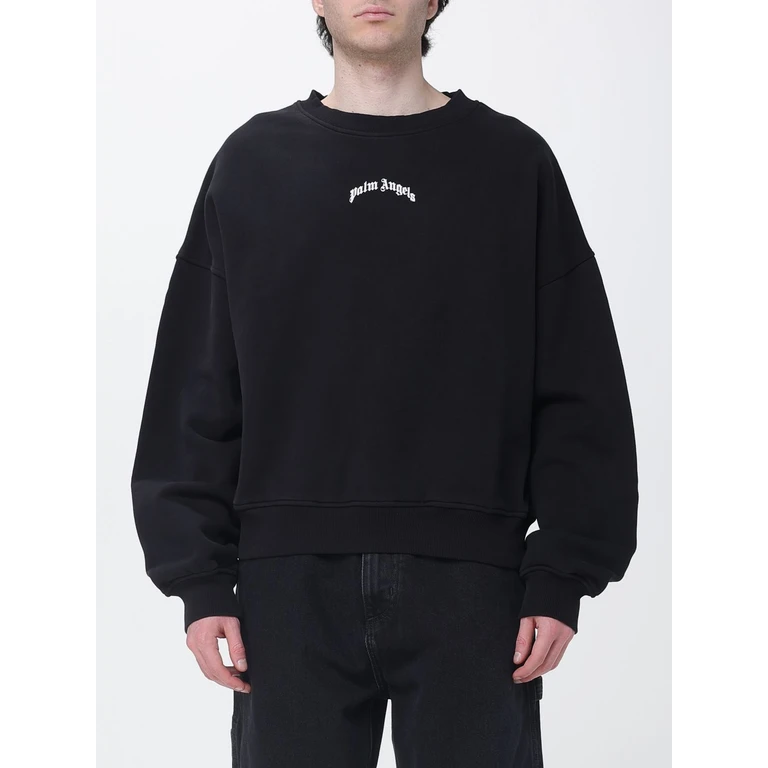 Sweatshirt Men color Black (PMBA08JS26FLE0041003)