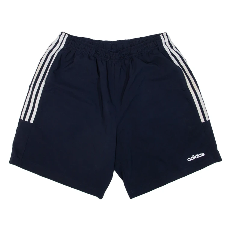 ADIDAS Mesh Lining Mens Sports Shorts Blue Relaxed XL W32