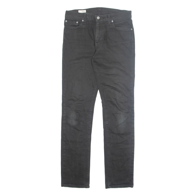 LEVI'S 511 BIG E Jeans Mens Black Slim Straight W30 L32