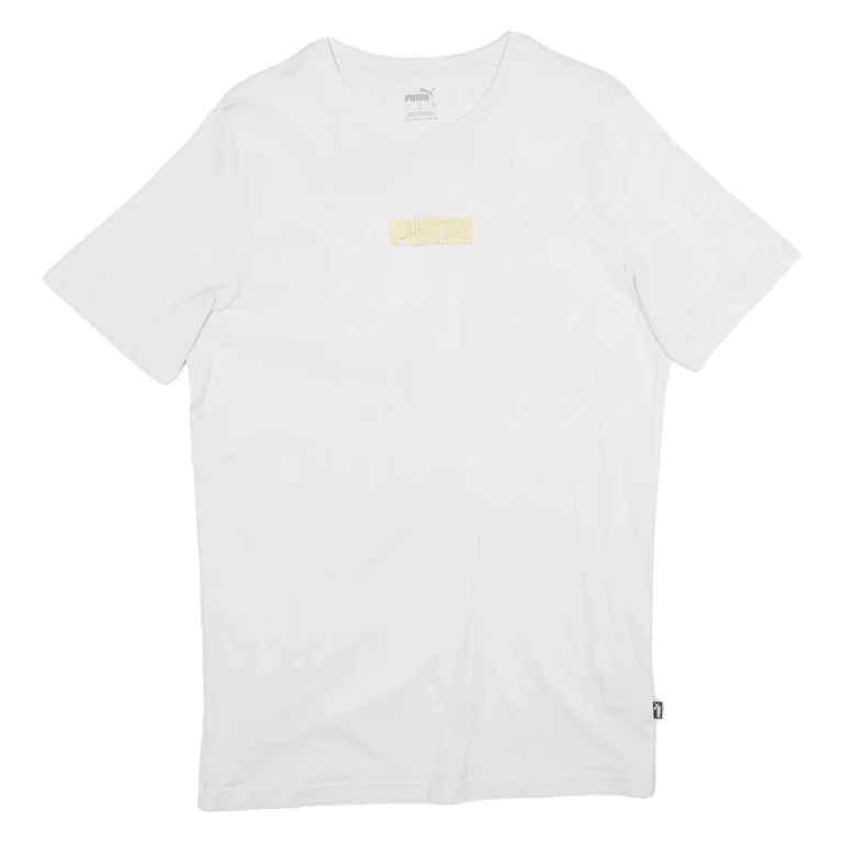 PUMA Mens T-Shirt White S