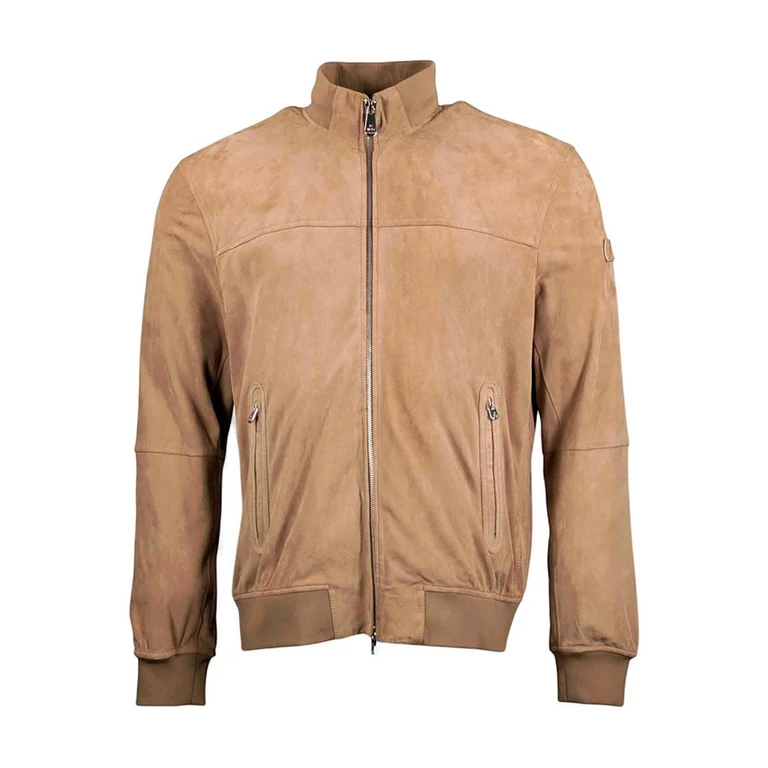 Blouson En Cuir - Gris (PEU574399012407794)