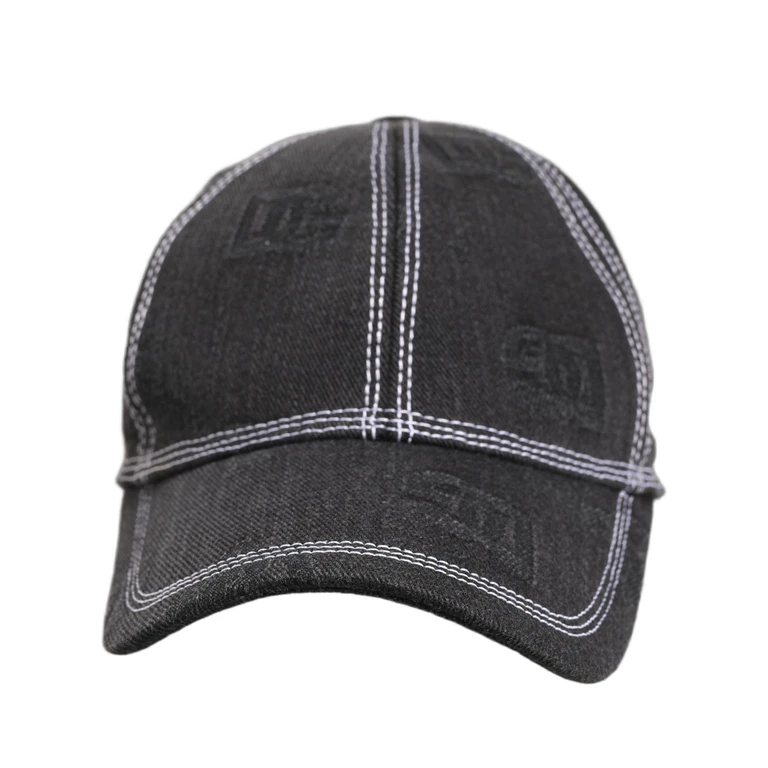 Dolce & Gabbana Men Black Cotton 6 Panel Baseball Capello Hat - Men