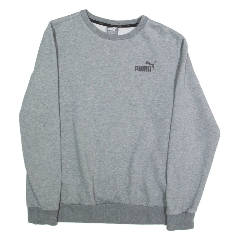 PUMA Mens Sweatshirt Grey M