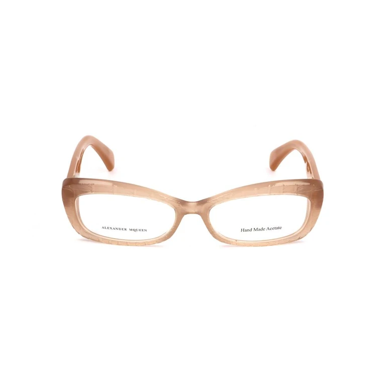 Alexander McQueen Bicolor Acetate Glasses (frames) Accessory - Women (AMAMQ4203K6ZAC)