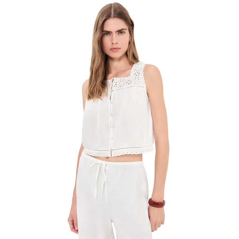 Noemi Top White S