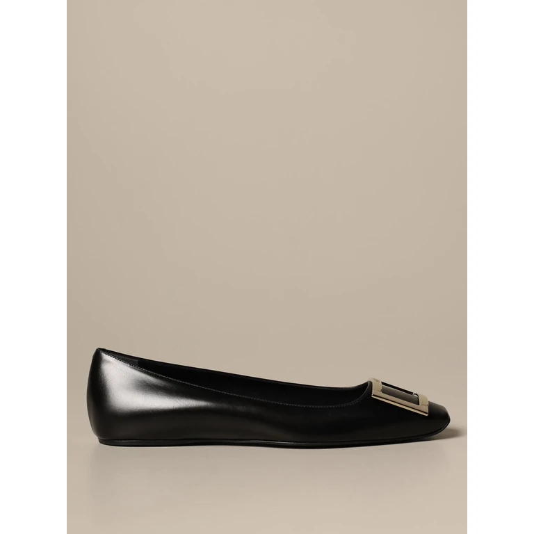 leather trompette ballet flat (RVW40415280BSSB999)