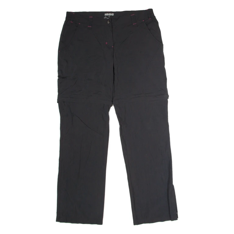 INOC Outdoor Womens Trousers Grey Regular Straight W34 L32