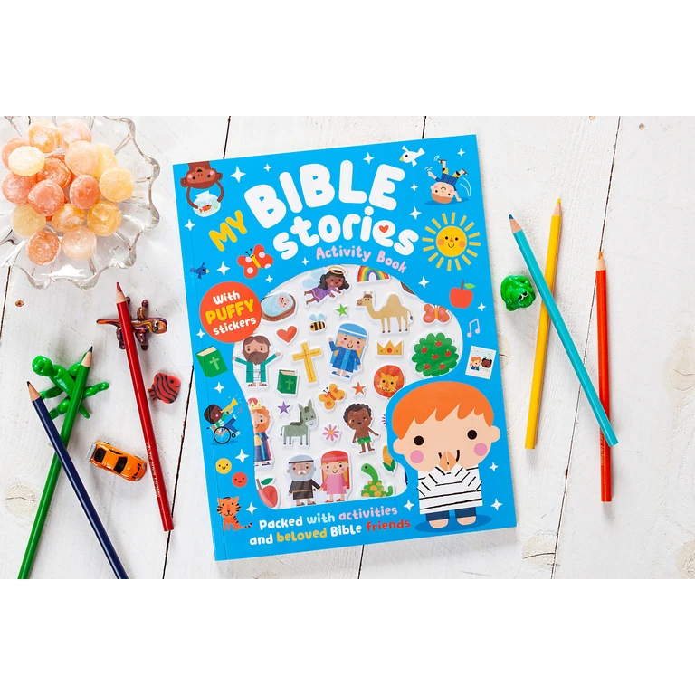 My Bible Stories Activity Book (Blue)