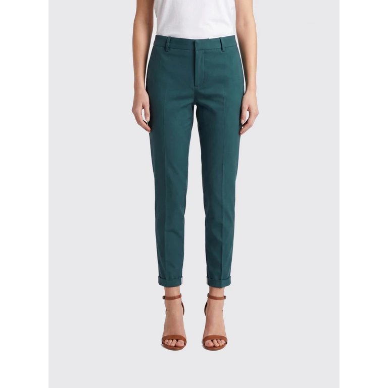Pants Woman color Green (FXO10TJFMEX0470)