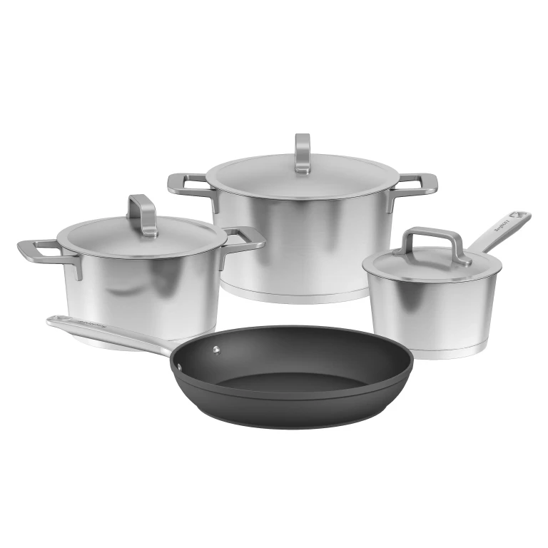 DiNA Meta 7pc Recycled Cookware Set with Nonstick Fry Pan